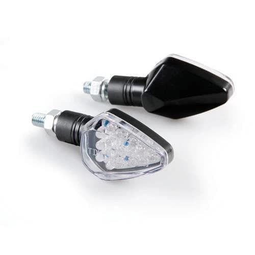 Indicatori di direzione a LED 12V mod. PENTA - NERO – foto 1 di 3