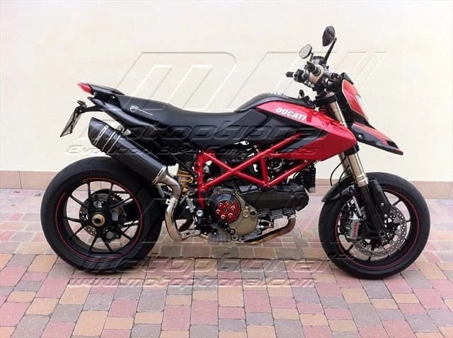 Kit Portatarga e Cover Ducati Hypermotard 1100 1100evo 796 Scarico Singolo – foto 2 di 6