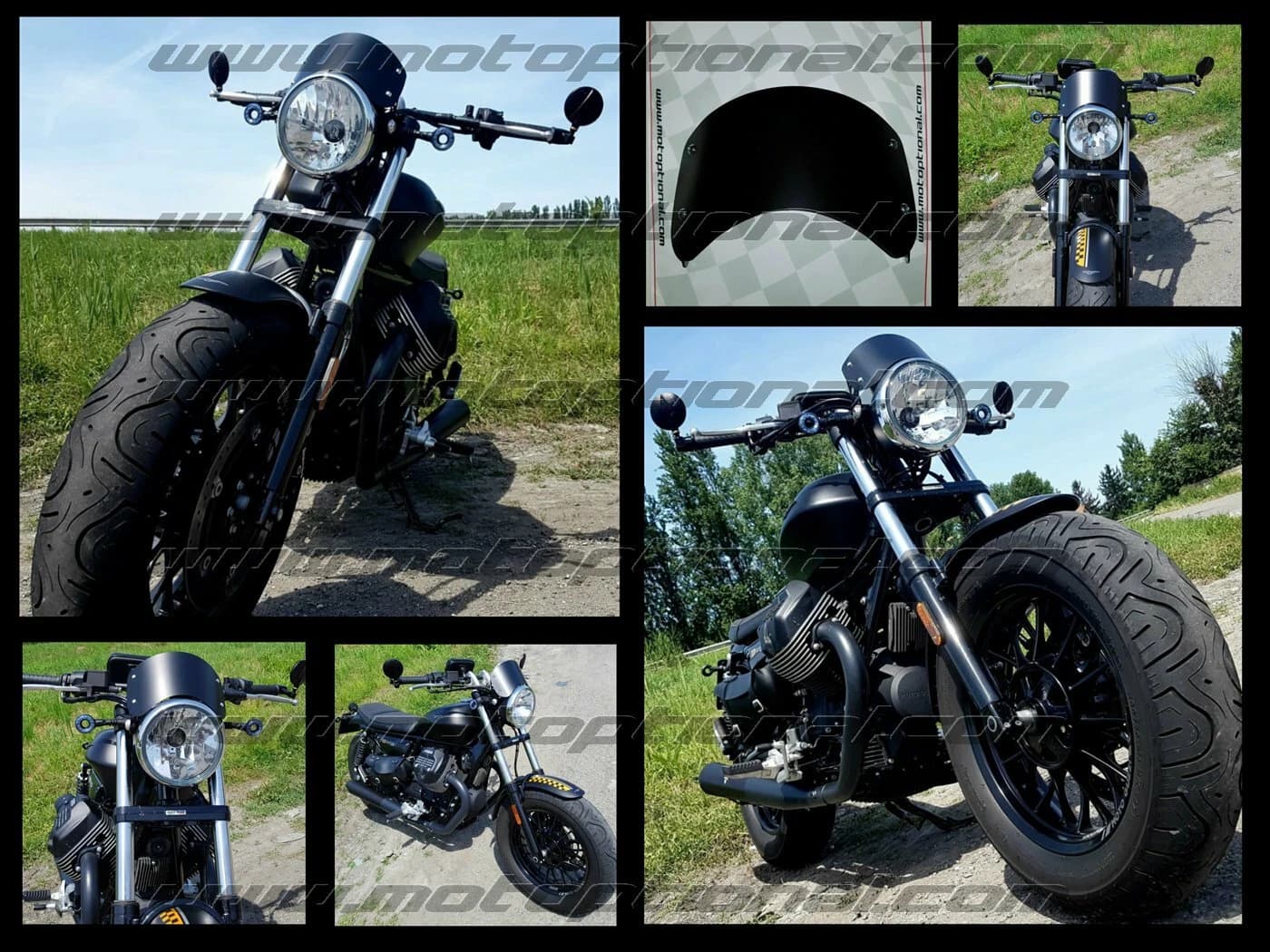 Cupolino "BOBBER" per Guzzi V7II e V7III - Cafè Racer