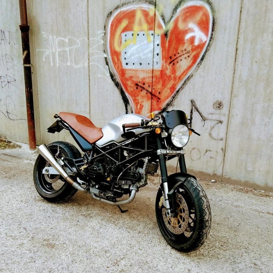Cupolino "BOBBER" per Ducati Monster fino al 2008 - Cafe Racer – foto 2 di 3