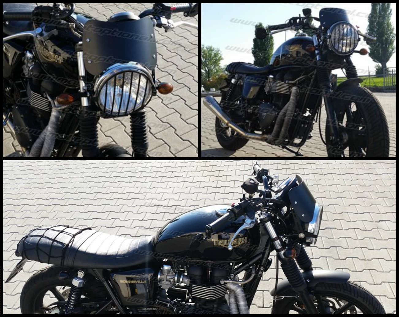 Cupolino "CAFE RACER" per Triumph Bonneville - Cafè Racer