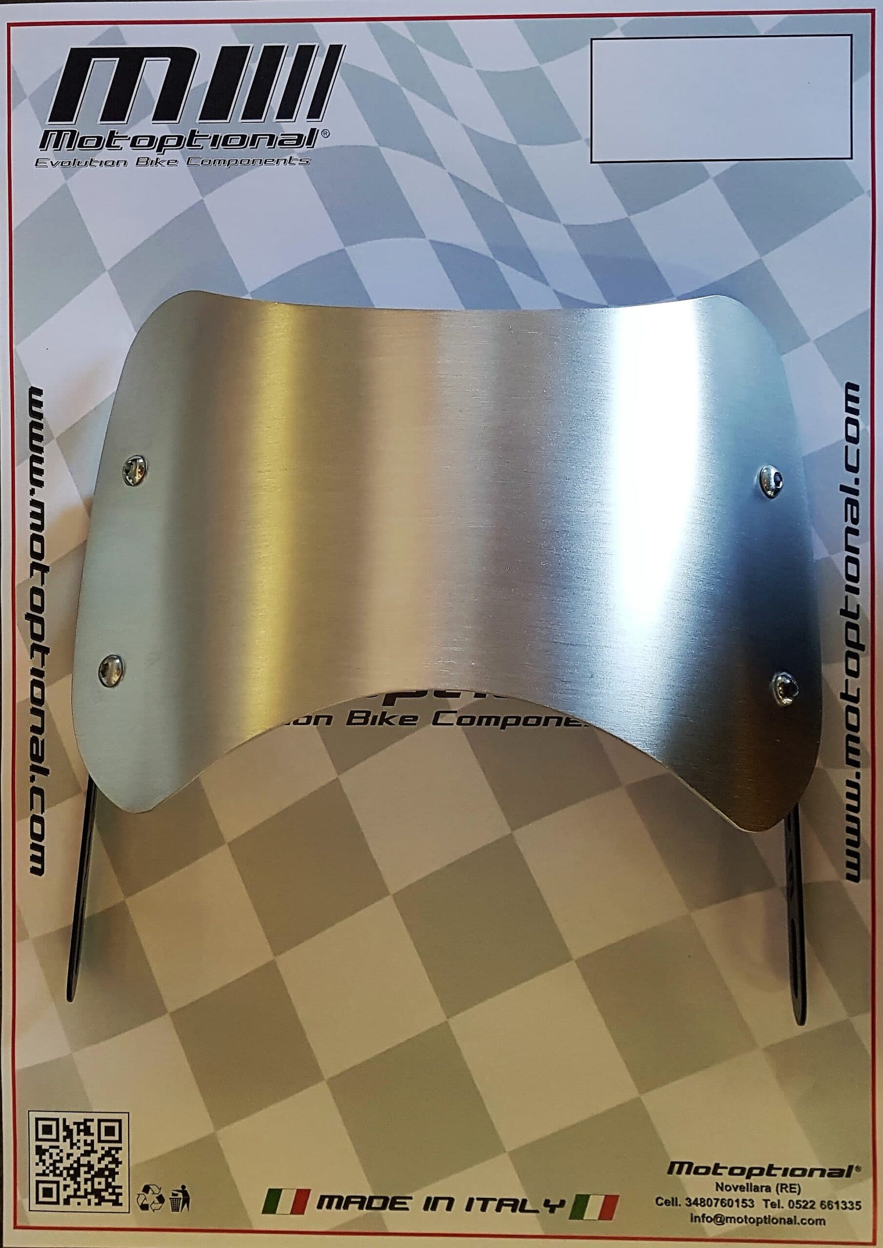 Cupolino "CAFE RACER" per tutte le moto con faro tondo diametro 190/210 mm – foto 2 di 2