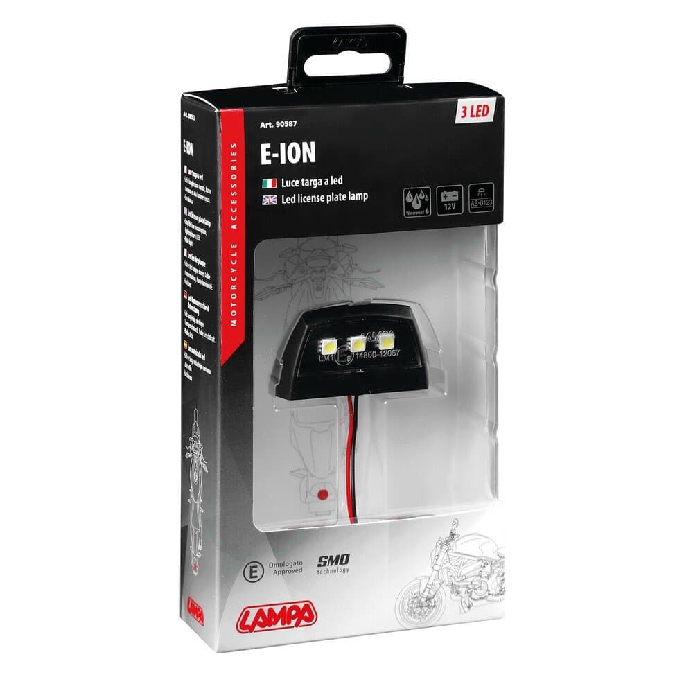 LUCE TARGA 3 SMD BIANCA "E-ION"