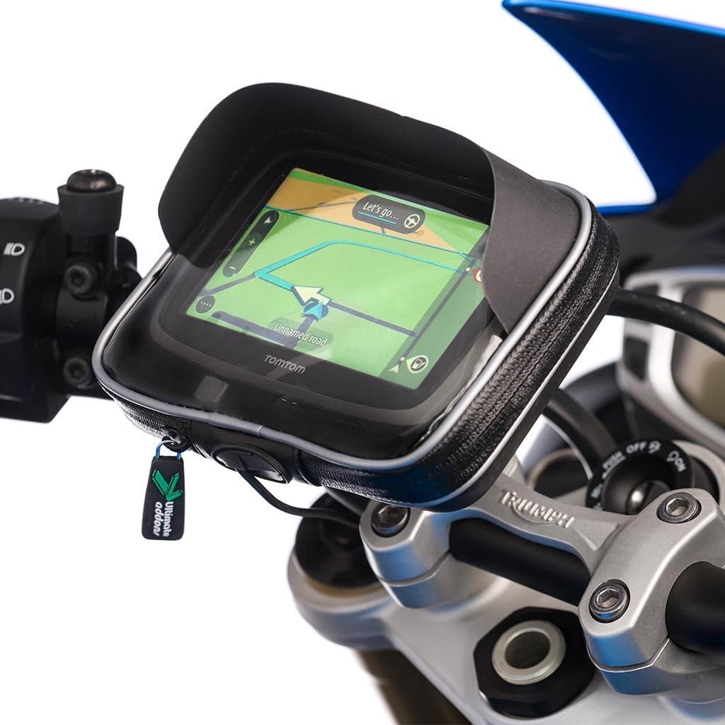 Kit COMPLETO Supporto Navigatore per moto con Barra Traversino sotto cupolino