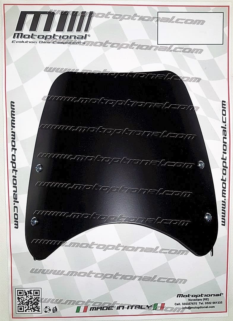 Cupolino "LIGHT AIR BASSO" per tutte le moto faro tondo diametro 190/210 mm