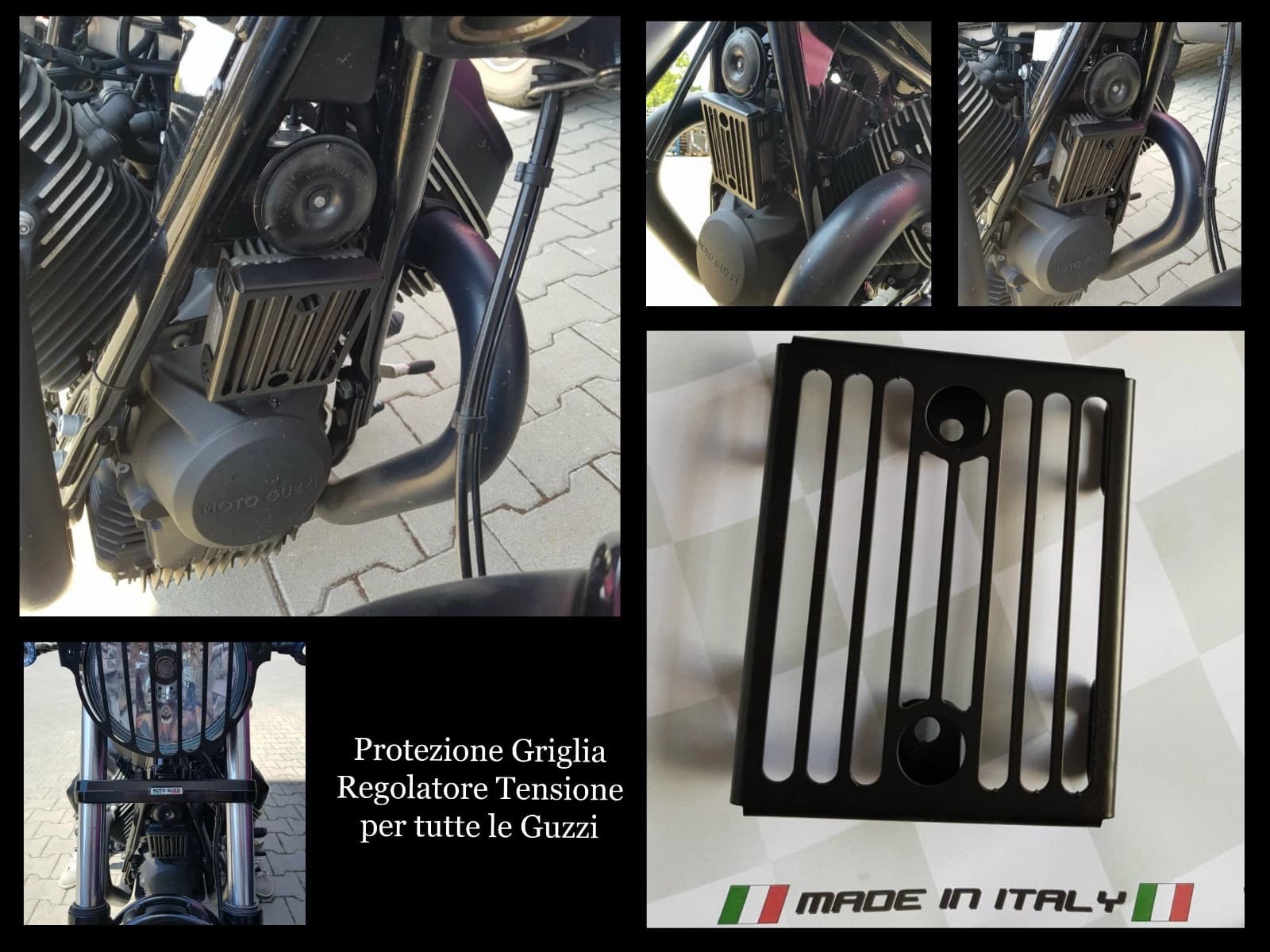 Griglia Protezione Regolatore di Tensione Guzzi