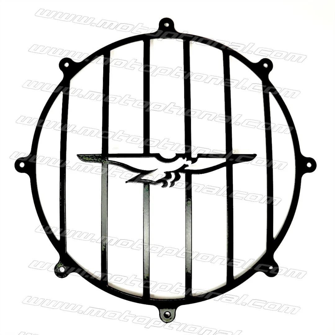 Solo parte centrale Griglia Faro Componibile LOGO AQUILA faro tondo Ø200 mm