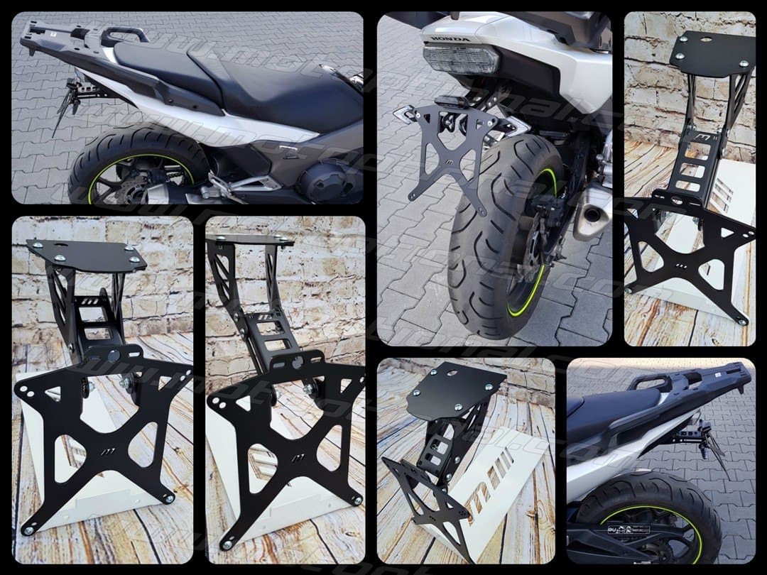 Portatarga Regolabile Honda Integra 750 2016-2018