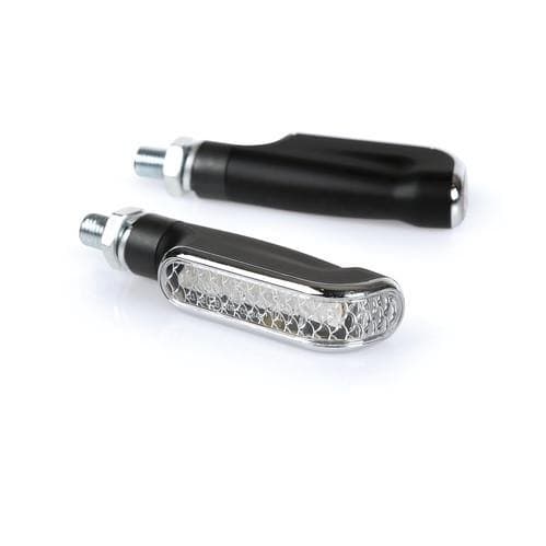 Indicatori di direzione Anteriori multi-LED 12V mod. POWER VIEW NERO