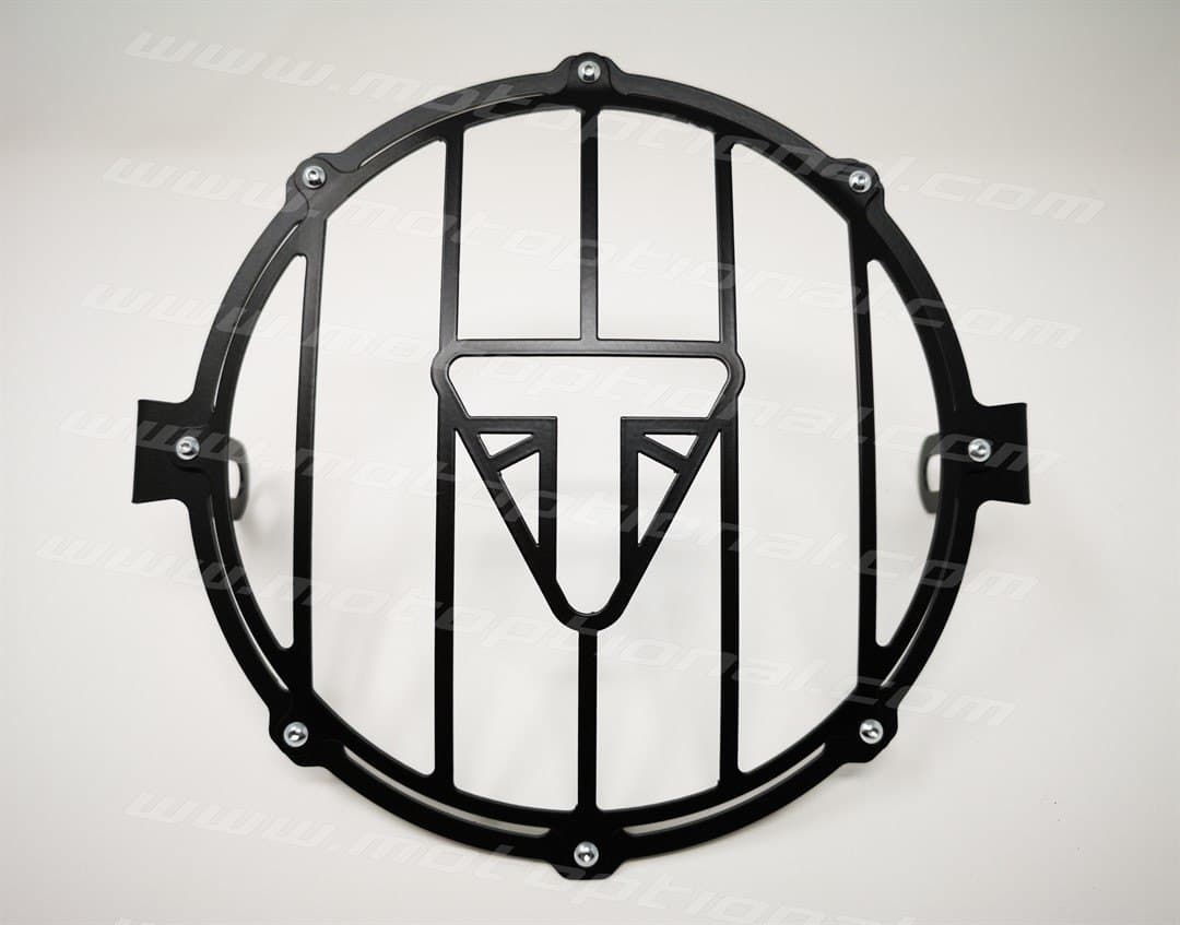 Griglia Faro Componibile Logo TRIUMPH faro tondo Ø200 mm