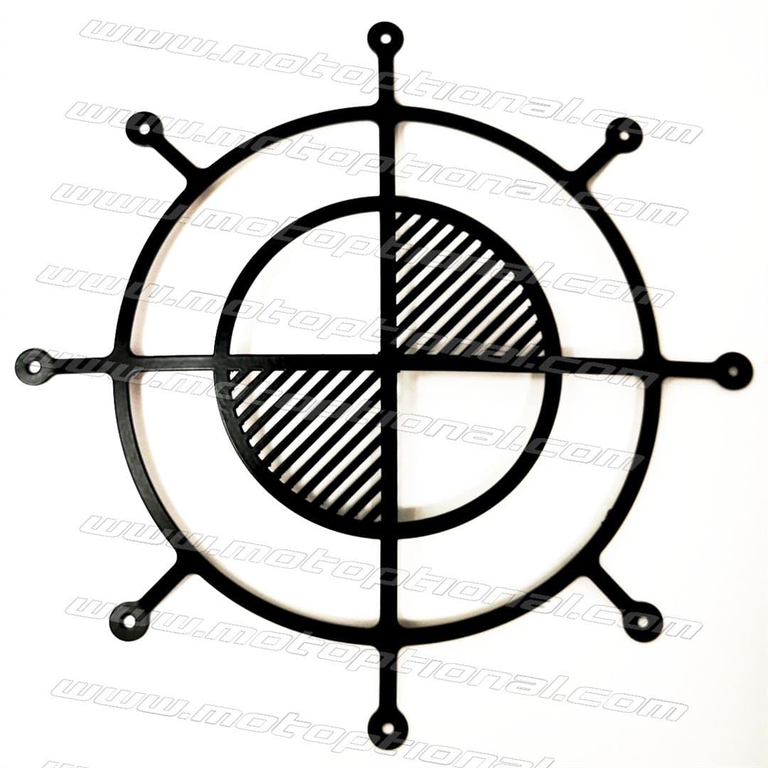 Solo parte centrale Griglia Faro Componibile Logo BMW faro tondo Ø200 mm
