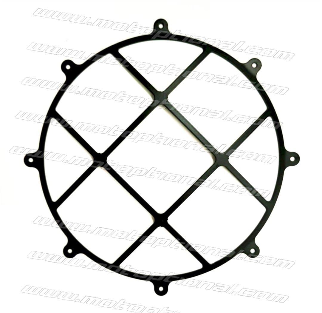 Solo parte centrale Griglia Faro Componibile CROSS faro tondo Ø200 mm