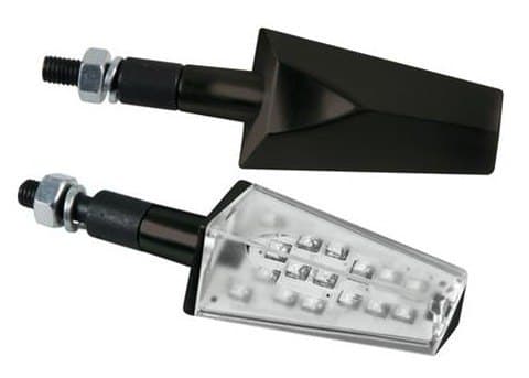 Indicatori di direzione a LED 12V mod. DUKE NERO