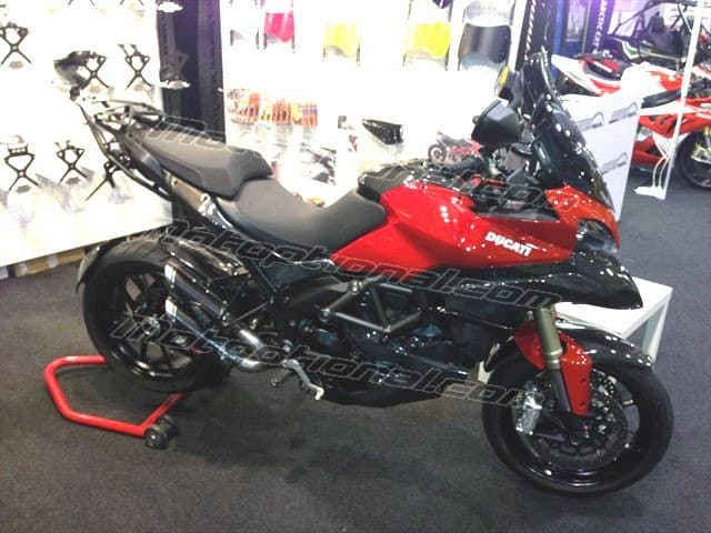 Verniciatura a Polvere Parasassi e Pedane Ducati Multistrada 1200
